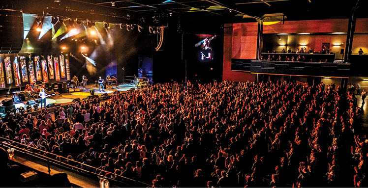 Sting performs at Hard Rock Live Sacramento in Wheatland, California on April 12, 2023. (Photo by Chris Tuite)